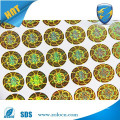 3d laser security hologram/security stickers foil labels/Make Holgoram Sticker